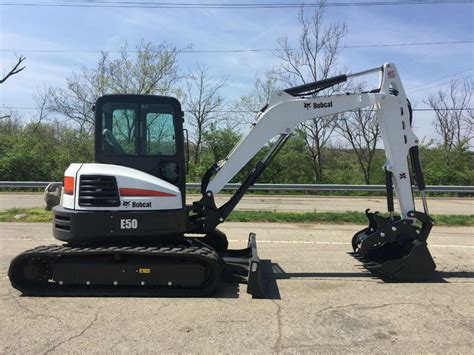 bobcat mini excavator 2018 e50 for sale|bobcat mini excavator weight.